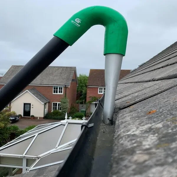 Professional gutter clearing equipment in Holmes Chapel