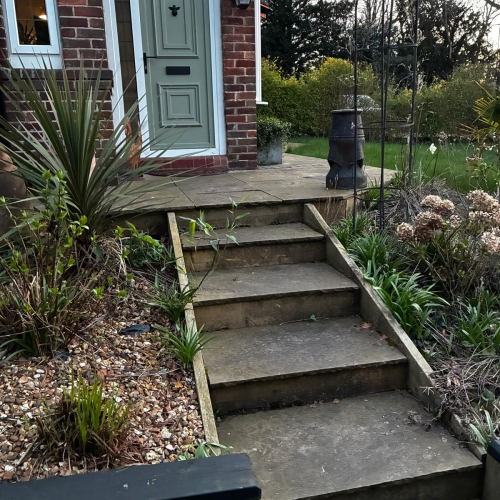 sandstone patio cleaning