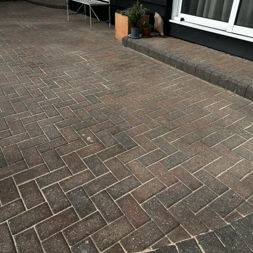 After blocked patio cleaning crewe