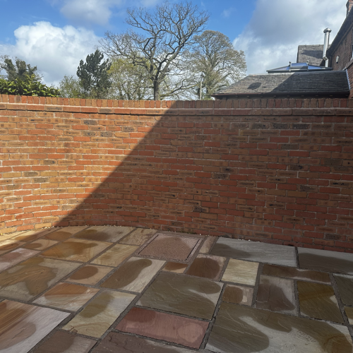 after patio clean