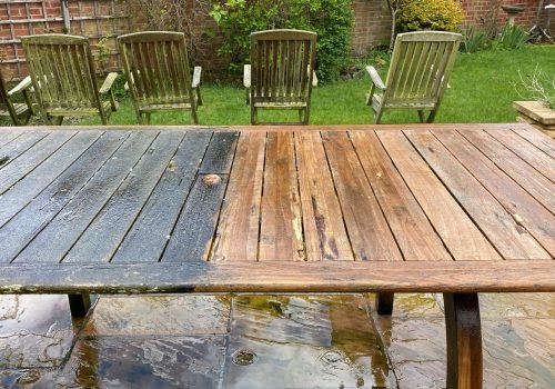 Wood cleaning